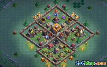 CoC Builder Hall 6 Base Layouts: Farming & Trophy Maps #16140