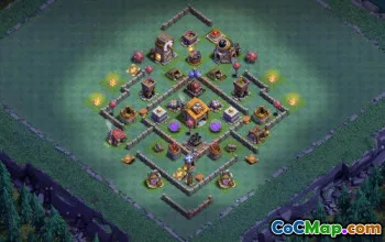 CoC Builder Hall 6 Base Layouts: Farming & Trophy Maps #16218