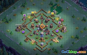 CoC Builder Hall 6 Base Layouts: Farming & Trophy Maps #17571