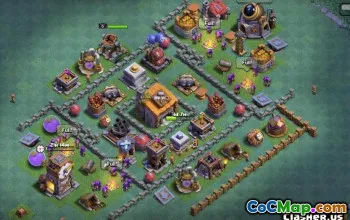COC Builder Hall 6 Bố cục cơ sở: Nông nghiệp, Trophy & hơn thế nữa #13752