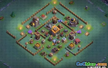 COC Builder Hall 6 Bố cục cơ sở: Nông nghiệp, Trophy & hơn thế nữa #14053