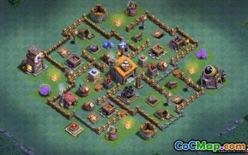 COC Builder Hall 6 Base Layouts: Farming, Trofee & More #14219