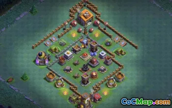 Coc Builder Hall 6 Base Layouts: Farming, Trophy & More #14720