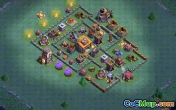 COC Builder Hall 6 Базовые макеты: трофей, фермерство и карты № 13164