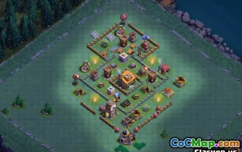 COC Builder Hall 6 Bố cục: Nông nghiệp, Trophy & Base Maps #13901