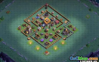 COC Builder Hall 6 Layouts: Links for Farming and Trophy Bases #14318