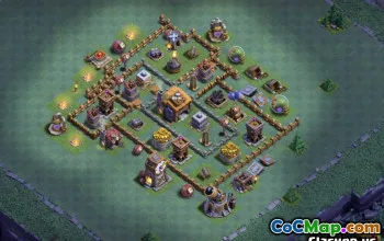 COC Builder Hall 7 Baslayouter: Jordbruk och trofékartor #13810