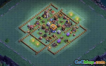 COC Builder Hall 7 Baslayouter: Jordbruk och trofékartor #14025
