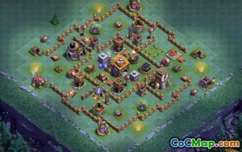 COC Builder Hall 7 Baslayouter: Jordbruk och trofékartor #14216