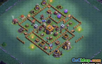 COC Builder Hall 7 Baslayouter: Farms, Trophies & Maps #14087