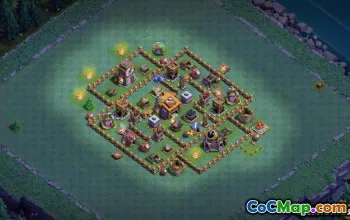 COC Builder Hall 7 Layouts: Farming and Trophy Base Maps #14215
