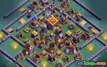 CoC Builder Hall 9 Base Layouts: Farming & Trophy Maps #10111