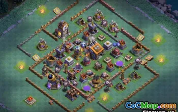COC Builder Hall 9 Aspecte de bază: Hărți agricole și trofee #12877