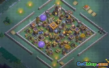 COC Builder Hall 9 Baslayouter: Jordbruk och trofékartor #14007