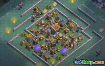 COC Builder Hall 9 Baslayouter: Jordbruk och trofékartor #14008