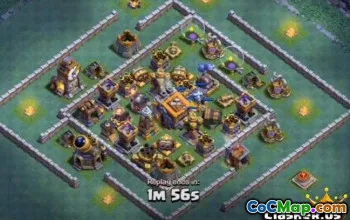 COC Builder Hall 9 Baslayouter: Jordbruk och trofékartor #14010