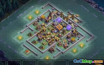 COC Builder Hall 9 Baslayouter: Jordbruk och trofékartor #14011