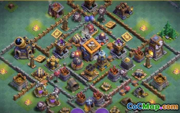 COC Builder Hall 9 Baslayouter: Jordbruk och trofékartor #14729