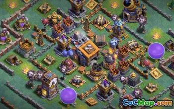 COC Builder Hall 9 Baslayouter: Jordbruk och trofékartor #14730