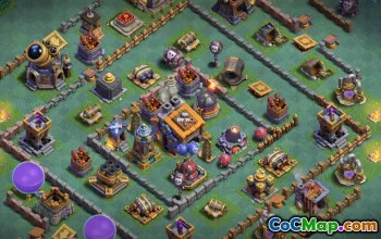 COC Builder Hall 9 Baslayouter: Jordbruk och trofékartor #14775