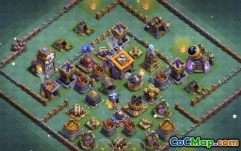 COC Builder Hall 9 Baslayouter: Jordbruk och trofékartor #14878