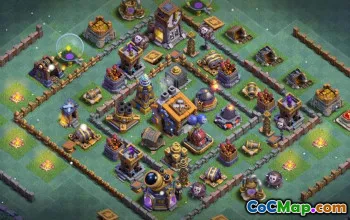 COC Builder Hall 9 Baslayouter: Jordbruk och trofékartor #14879