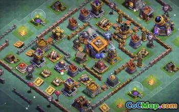 COC Builder Hall 9 Baslayouter: Jordbruk och trofékartor #14880