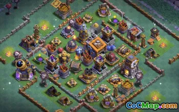 COC Builder Hall 9 Baslayouter: Jordbruk och trofékartor #14883