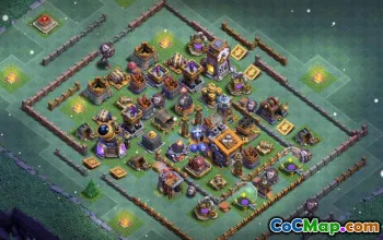 COC Builder Hall 9 Baslayouter: Jordbruk och trofékartor #14914