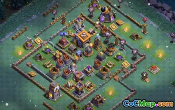 COC Builder Hall 9 Baslayouter: Jordbruk och trofékartor #14919