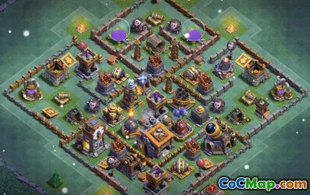 COC Builder Hall 9 Baslayouter: Jordbruk och trofékartor #15015