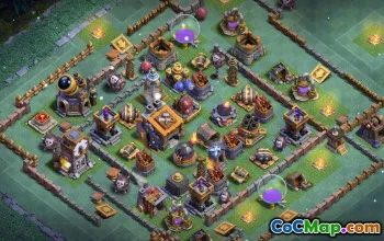 COC Builder Hall 9 Baslayouter: Jordbruk och trofékartor #15021