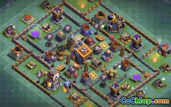 COC Builder Hall 9 Baslayouter: Jordbruk och trofékartor #15023