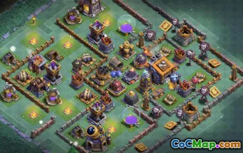 COC Builder Hall 9 Baslayouter: Jordbruk och trofékartor #15025