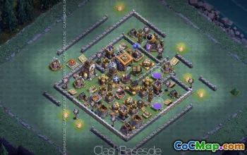 CoC Builder Hall 9 Base Layouts: Farming & Trophy Maps #16911
