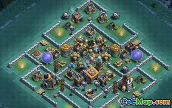 CoC Builder Hall 9 Base Layouts: Farming & Trophy Maps #17041