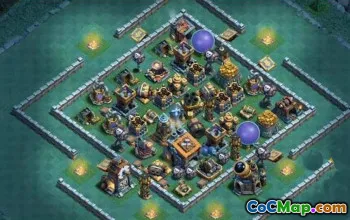 CoC Builder Hall 9 Base Layouts: Farming & Trophy Maps #17045