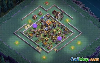 CoC Builder Hall 9 Base Layouts: Farming, Trophy & More #17474