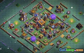 COC Builder Hall 9 Baslayouter: Farms & Trophy Maps #15165