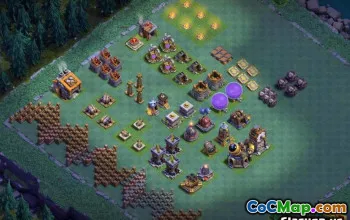 COC Builder Hall 9 Aspecte de bază și hartă pentru progres #13402