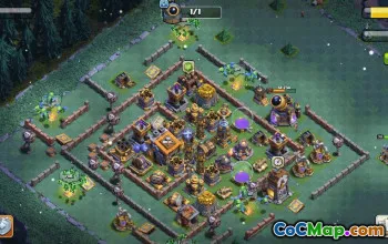 CoC Builder Hall 9 & Base Layouts | Trophy, Farming & More #31323