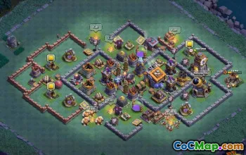 COC Builder Hall 9 Layouts: Farming, Trophy & Base Maps #13821