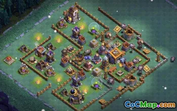 COC Builder Hall 9 Layouts: Farming and Trophy Base Maps #15053