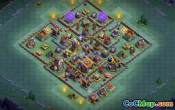 COC Builder Hall 9 Layouts: Jordbruk och trofékartor #14726