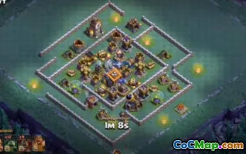 CoC Builder Hall 9 Layouts: Farming & Trophy Maps #17152
