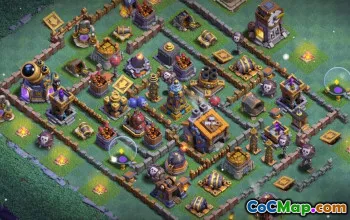 COC Builder Hall 9: Top Base Layouts & Farming Maps #14874