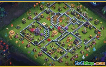 CoC Layouts & Base Copy | Town Hall 15, War & Home Village #28290