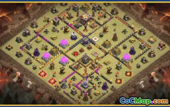 CoC Layouts & Bases for Town Hall 11 | Home, War, Trophy Maps #30451