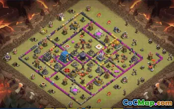 CoC TH12 Base Layouts & Links | Town Hall 12 Troop & War Maps #31261