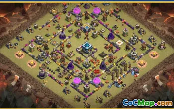 CoC TH13 Base Layouts | Town Hall, War, Trophy, Map Links #28959